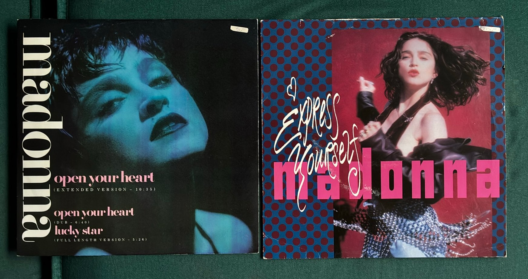 2LP single 12” Madonna, Cd's en Dvd's, LP, Gebruikt, Pop, Ophalen of Verzenden