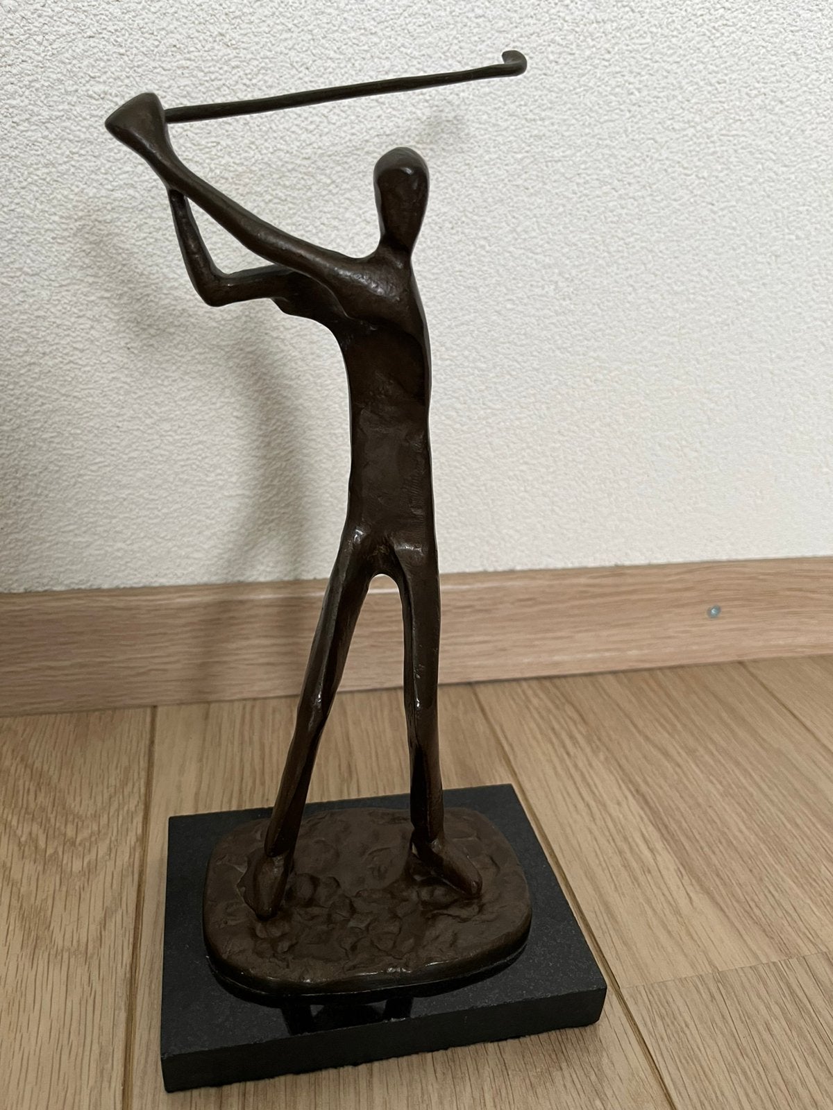Golfer brons, Ophalen