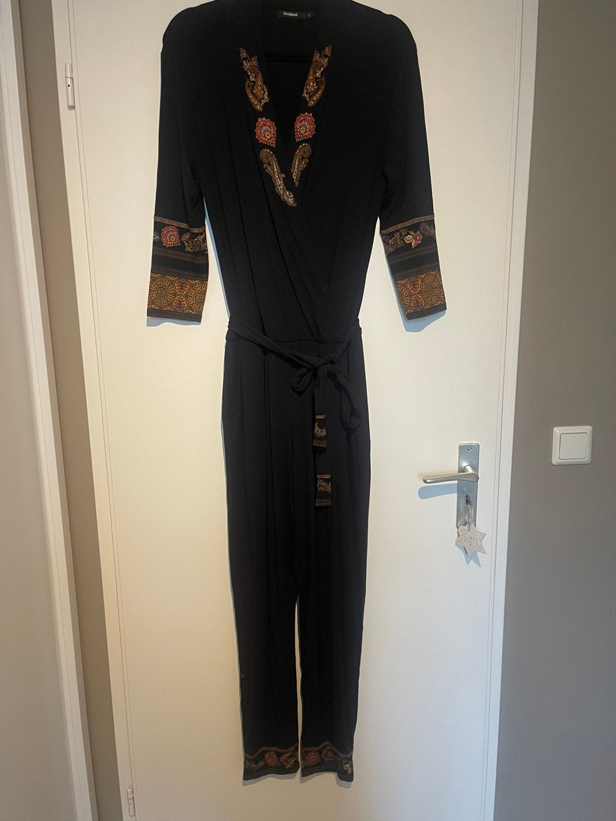 Desigual geweldige  jumpsuit maat M, Ophalen of Verzenden, Zo goed als nieuw, Maat 38/40 (M), Zwart