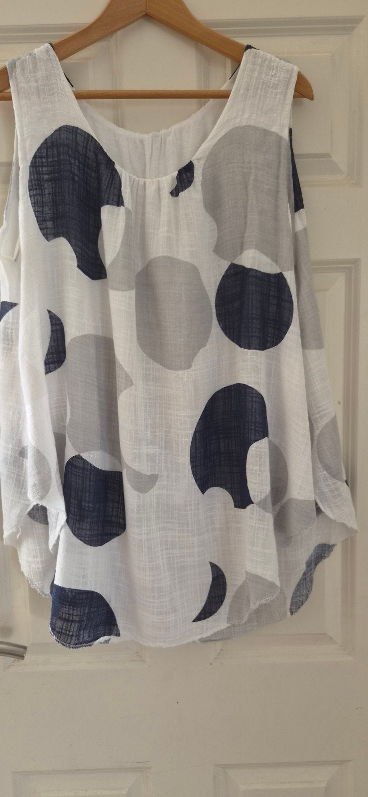 Paprika tuniek maat 5, Kleding | Dames, Ophalen of Verzenden, Zo goed als nieuw, Blauw, Blouse of Tuniek