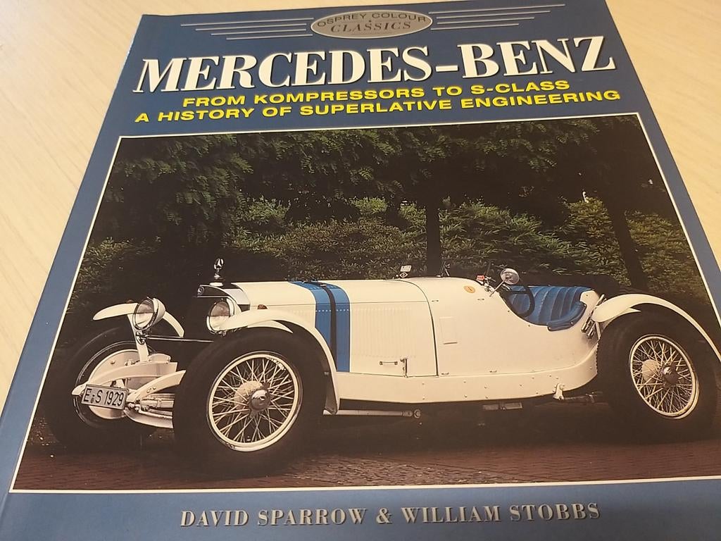 Hardcover dik Mercedes boek 500E 450SLC 5,0 450SEL 6,9 280CE, Ophalen of Verzenden, Zo goed als nieuw, Mercedes