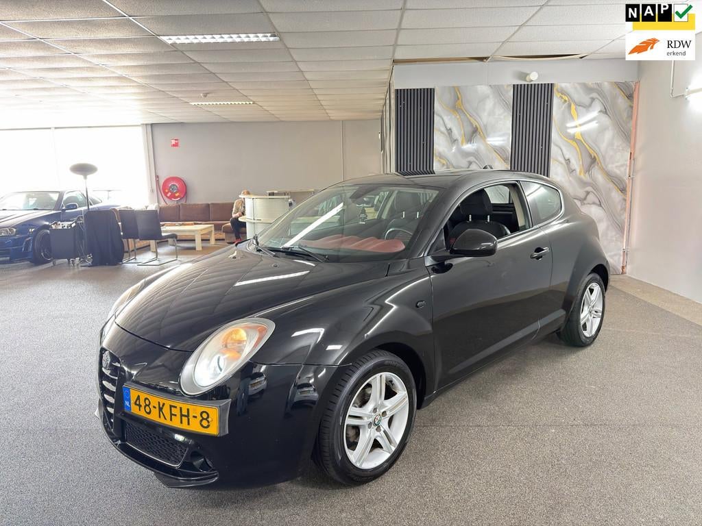 Alfa Romeo MiTo 1.4 Progression Apk Nieuw,Airco,Carplay,Xeno, Euro 5, Stof, Gebruikt, Zwart