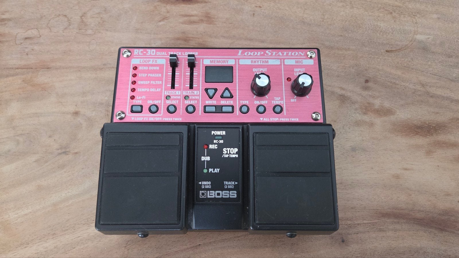 Boss RC-30 Loop Station – Dual Track Looper, Muziek en Instrumenten, Effecten, Ophalen of Verzenden, Gebruikt, Delay of Echo