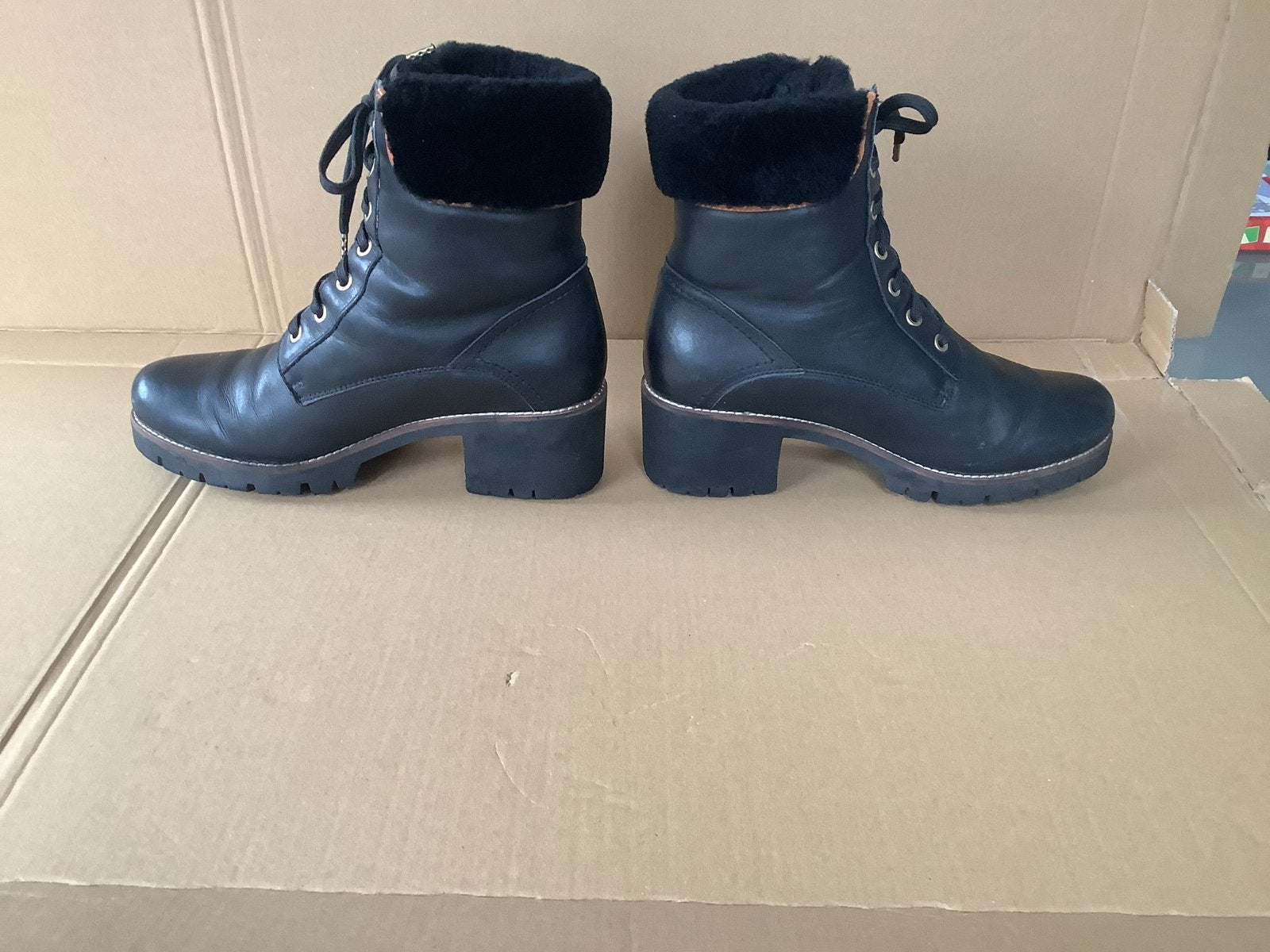 Panama Jack Phoebe mt 41 Igloo Zw,Leren Laarsjes schoenen, Zwart, Lage of Enkellaarzen, Ophalen of Verzenden, Gedragen
