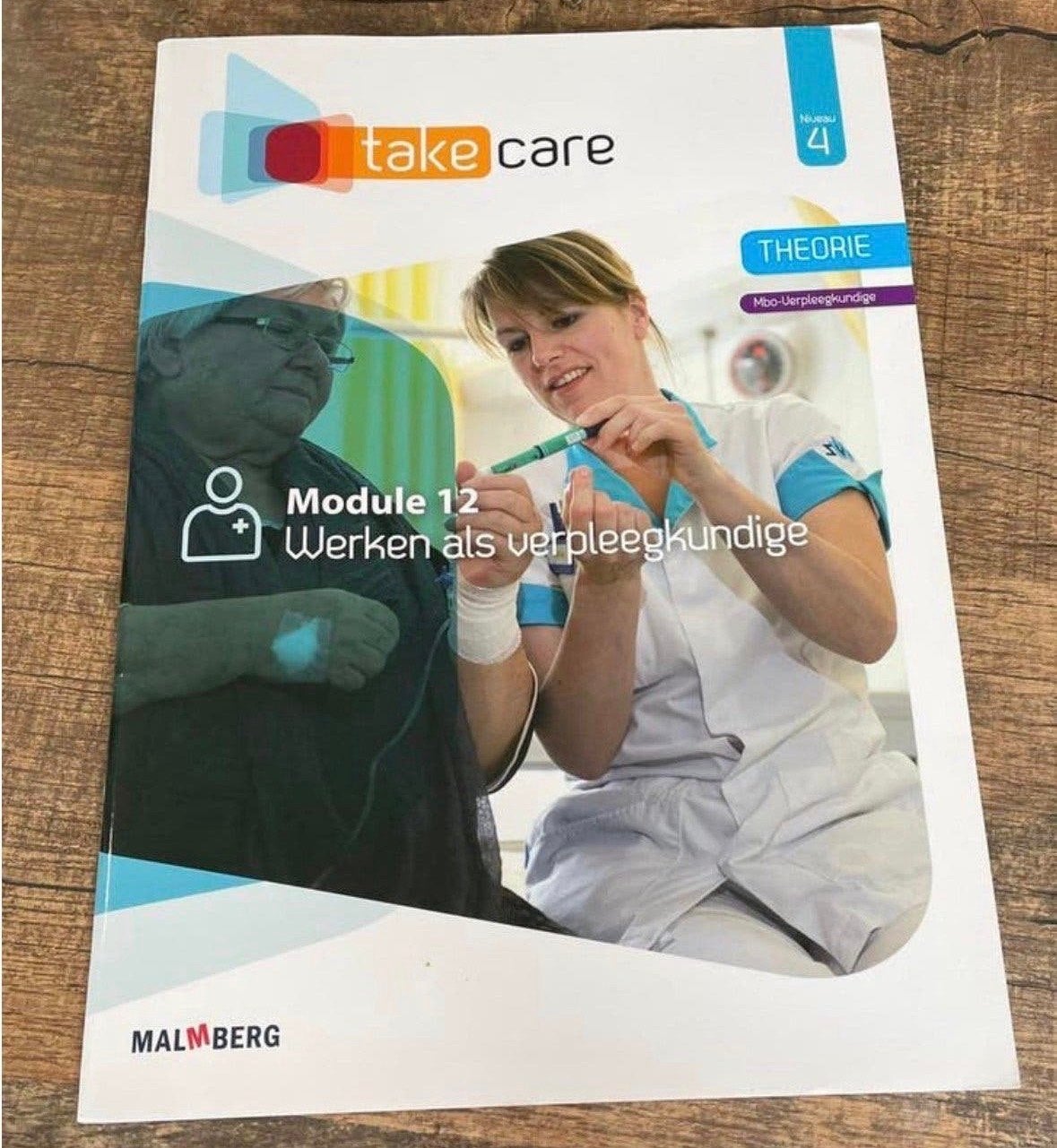Take Care Module 12: Werken als verpleegkundige MBO, Boeken, Ophalen, Zo goed als nieuw, MBO