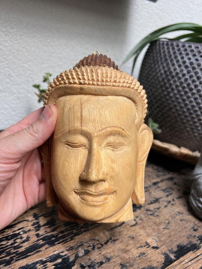 Boeddha hout gesneden suar hout handwerk, Verburgt Vintage, Ophalen of Verzenden, Schipluidenlaan 20 5035KJ Tilburg, https://verburgtvintage.nl/#contact