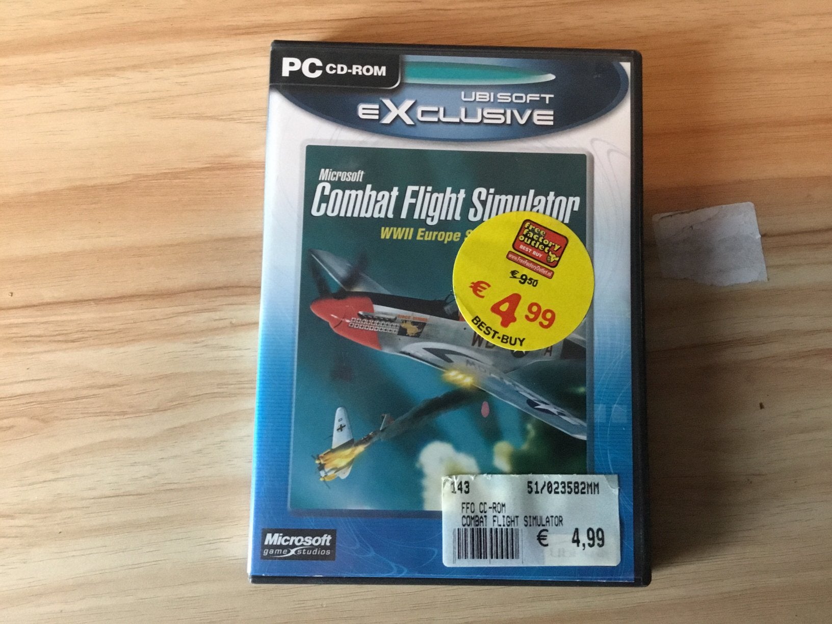 Pc combat flight simulator, Spelcomputers en Games, Games | Pc, 1 speler, Ophalen of Verzenden, Zo goed als nieuw, Vanaf 12 jaar