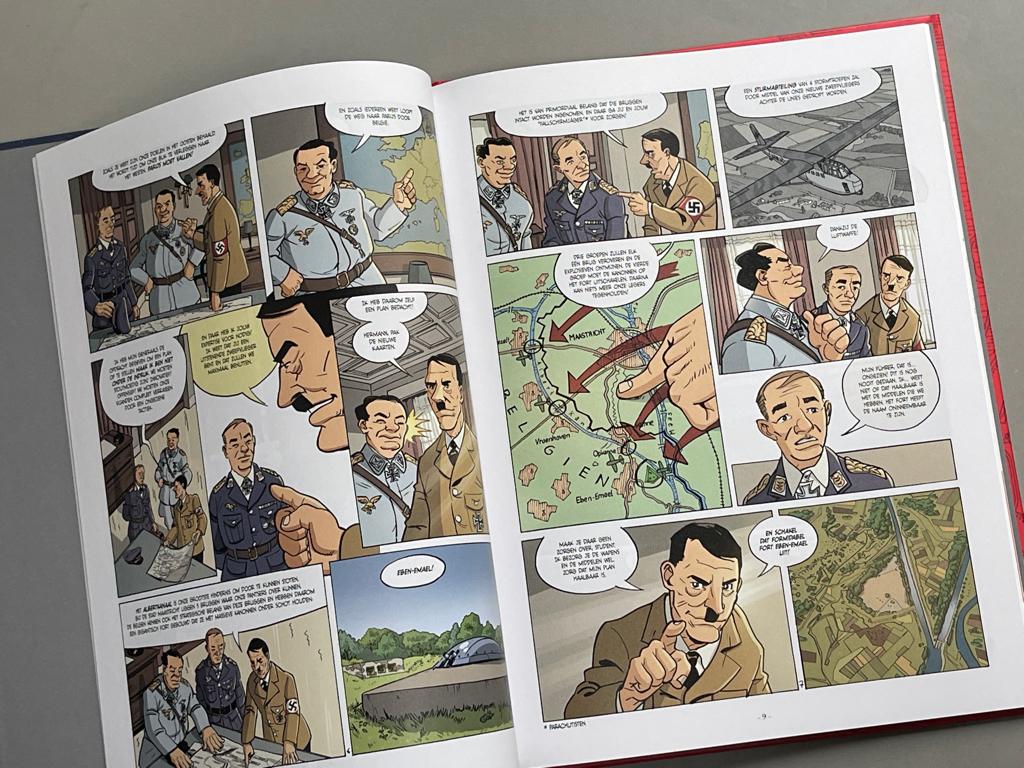 Strip Vreemde vogels boven Eben-Emael Nieuw 2024, Eén stripboek, Ophalen of Verzenden, Nieuw