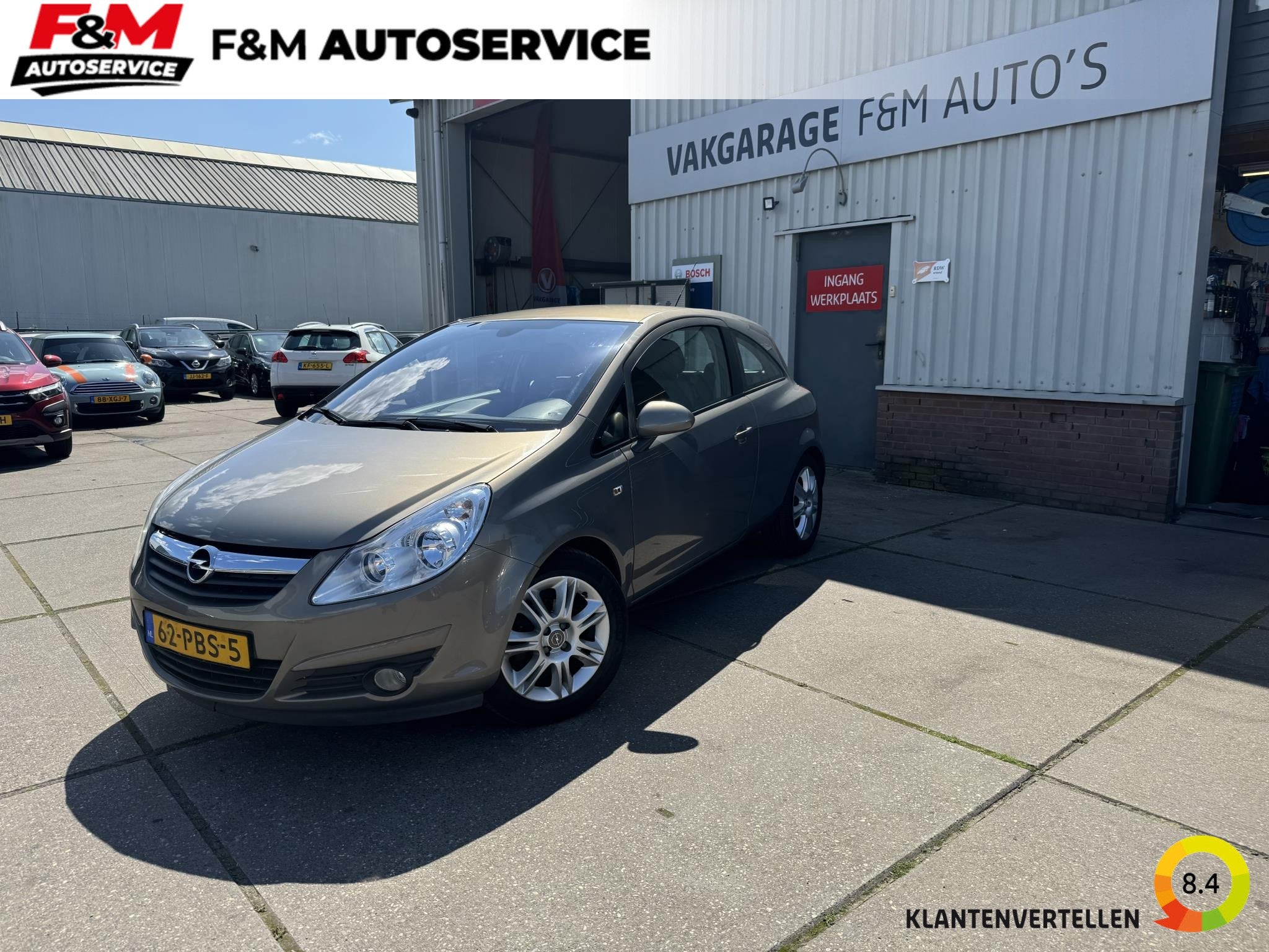 Opel Corsa 1.4-16V Cosmo, Voorwielaandrijving, Euro 5, 4 cilinders, Bruin