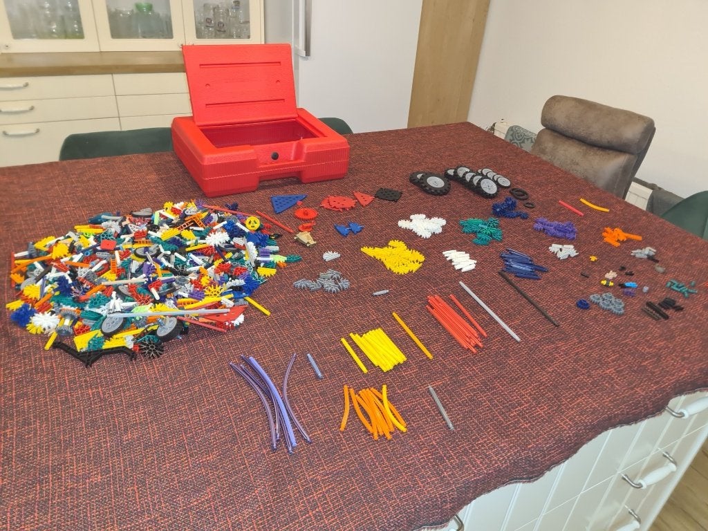 Knexx - Bouwstenen, Kinderen en Baby's, Speelgoed | Bouwstenen, Ophalen of Verzenden, Zo goed als nieuw, K'nex