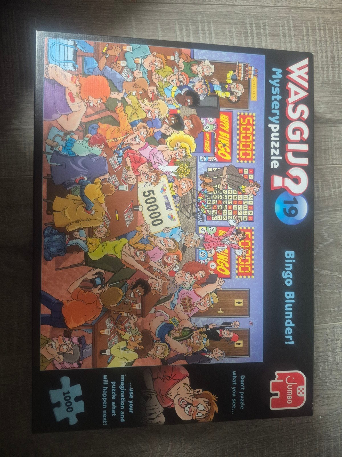 Wasgij mystery puzzel, Hobby en Vrije tijd, Denksport en Puzzels, Ophalen of Verzenden, 500 t/m 1500 stukjes, Zo goed als nieuw