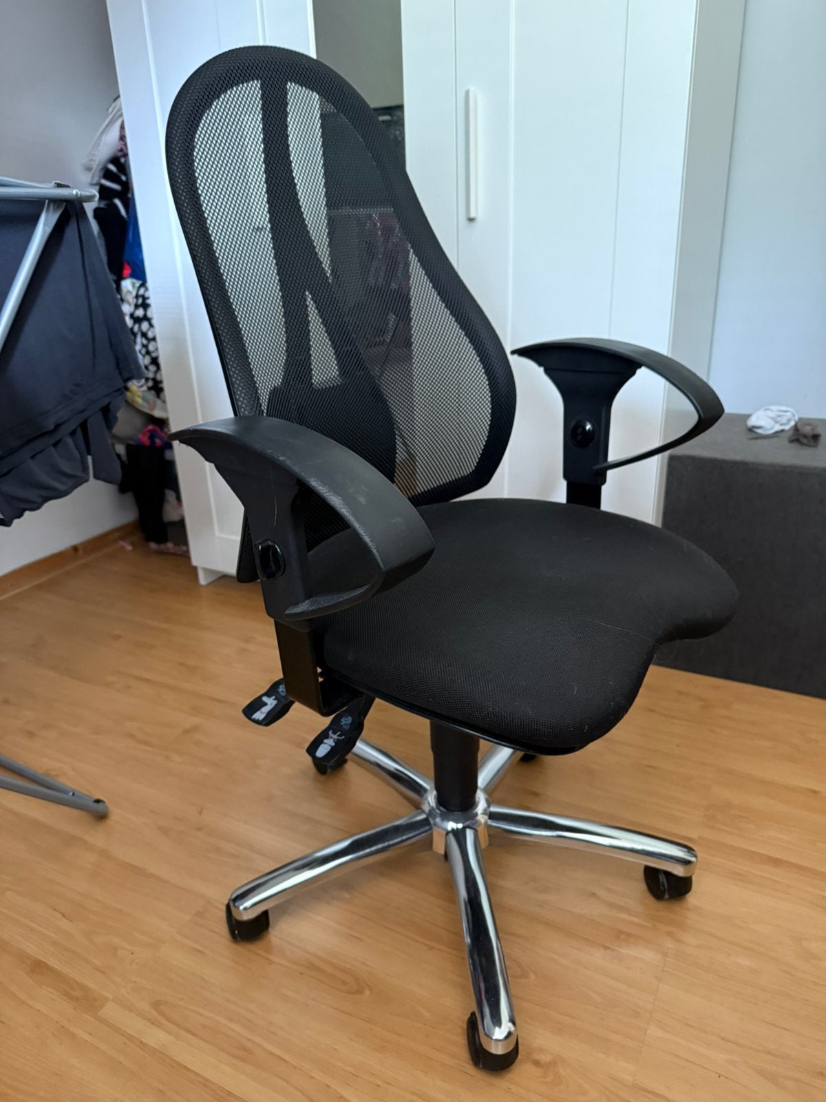 Bureau stoel, Ophalen, Zo goed als nieuw, Zwart