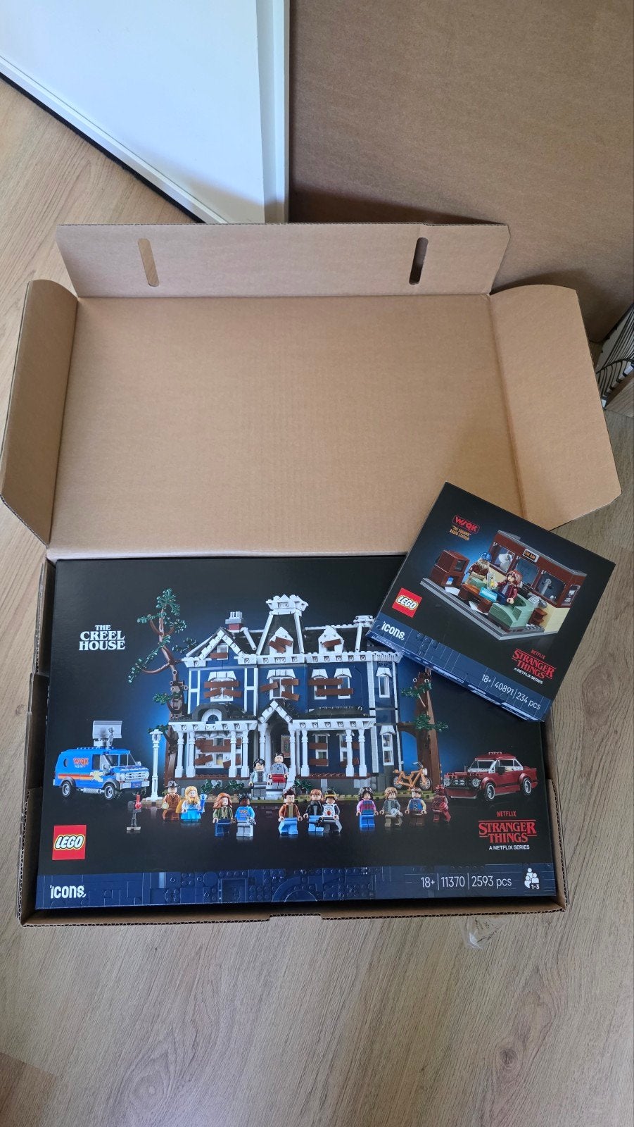 Sealed: Lego Creel House 11370 & Squawk station 40891, Ophalen, Lego, Nieuw, Icons