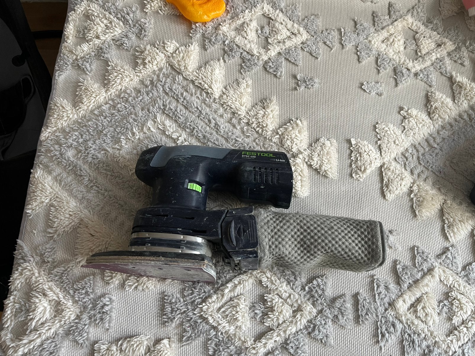 Festool-schuurmachine, Doe-het-zelf en Verbouw, Ophalen of Verzenden, Zo goed als nieuw, Minder dan 600 watt, Excentrische schuurmachine