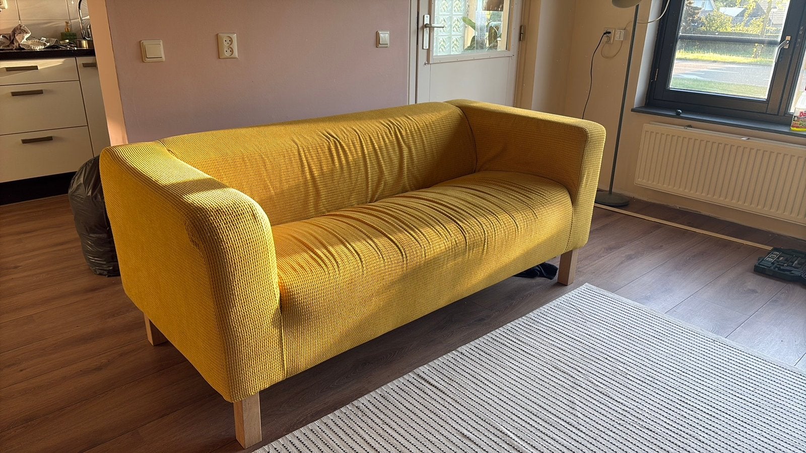 IKEA KIPPAN bank, Ophalen, 150 tot 200 cm, Tweepersoons, 75 tot 100 cm