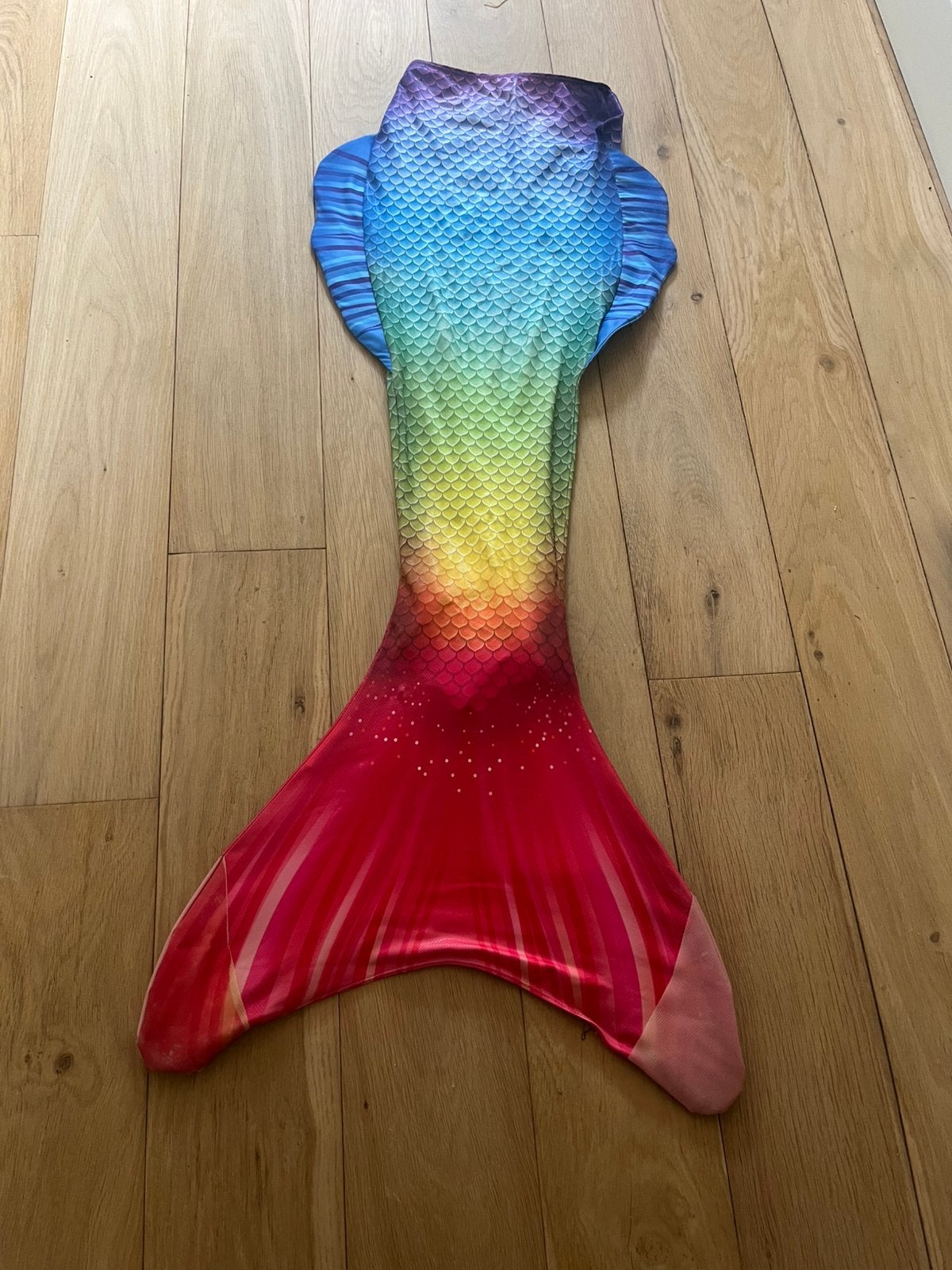 Zeemeerminstaart met monovin, Ophalen, Jongen of Meisje, One size, Zo goed als nieuw