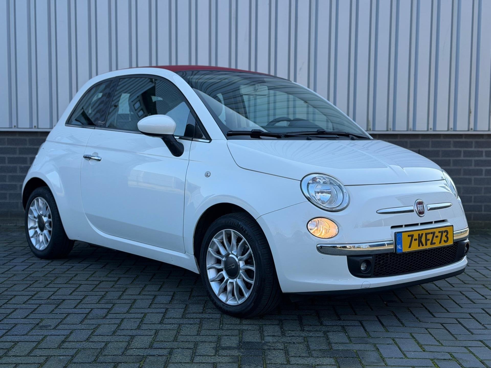 Fiat 500 C 0.9 TwinAir Lounge |Airco|Open dak|Half Leder|, Auto's, Euro 5, 86 pk, Gebruikt, 31 €/maand