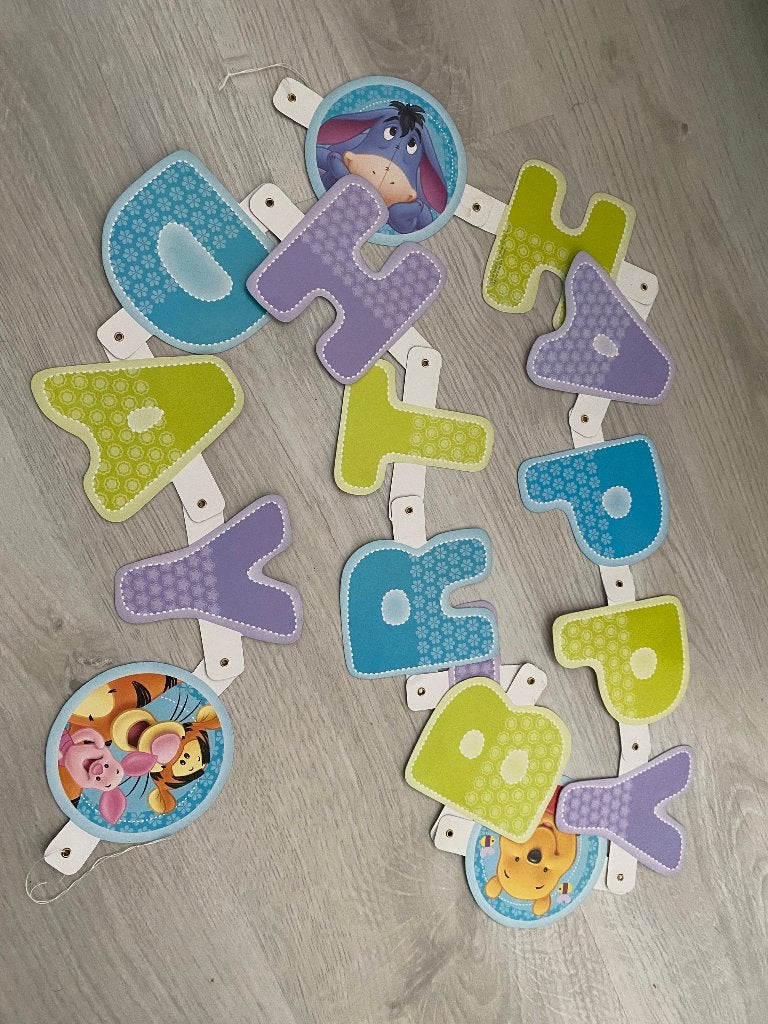 Winnie the pooh slinger, Ophalen of Verzenden, Winnie de Poeh of vrienden, Zo goed als nieuw, Overige typen