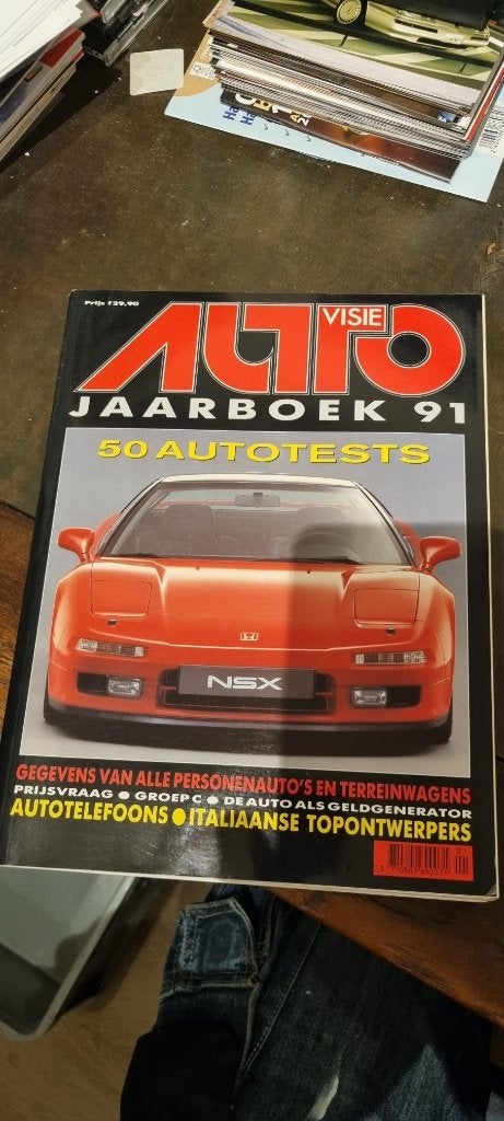 Autovisie jaarboek 1991, Boeken, Algemeen, Ophalen of Verzenden, Zo goed als nieuw, Autovisie