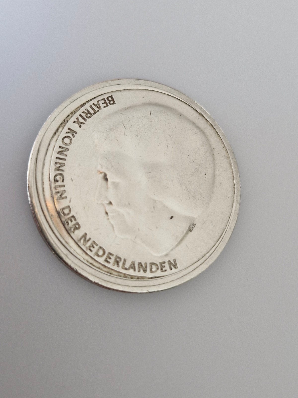 Zilveren 10 Euro munt Koningin Beatrix 2002, Koningin Beatrix, Zilver, Euro's, Ophalen of Verzenden
