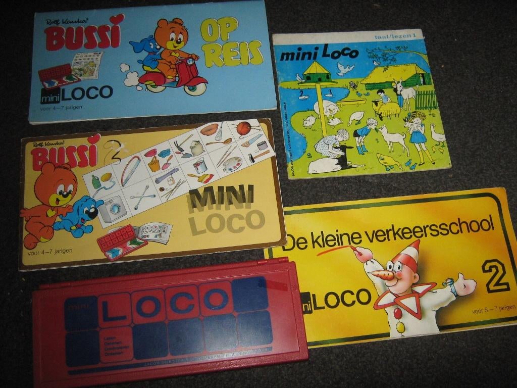 MINI LOCO BASISDOOS+4 BOEKJES SAMEN7,50 OPBRENGST VOEDSELBAN, Kinderen en Baby's, Speelgoed | Educatief en Creatief, Ophalen, Gebruikt