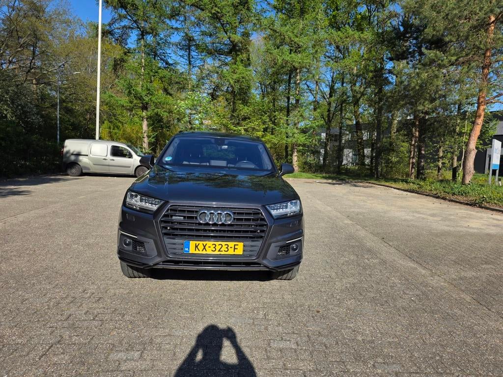 Audi Q7 3.0 TDI 374pk E-tron Quattro Tiptronic 2016 Grijs, Auto's, Audi, Automaat, 2420 kg, Particulier, SUV of Terreinwagen