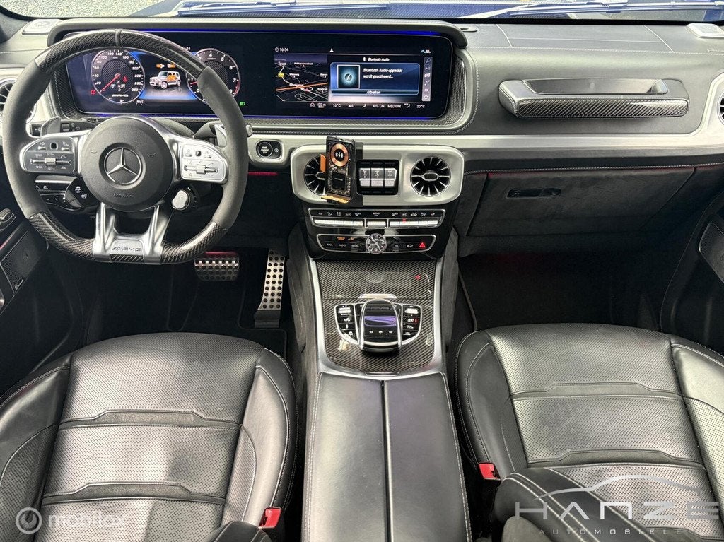 Mercedes G63 BRABUS 800|Pano|Carbon|360°|Alcantara|Widebody, Automaat, G-Klasse, Zwart, Leder