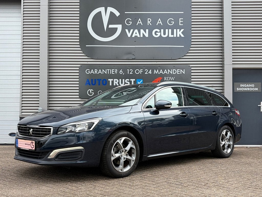 Peugeot 508 SW 1.6 e-HDi Blue Lease Executive 114PK Automaat, Auto's, Peugeot, Euro 5, Stof, Gebruikt, 4 cilinders