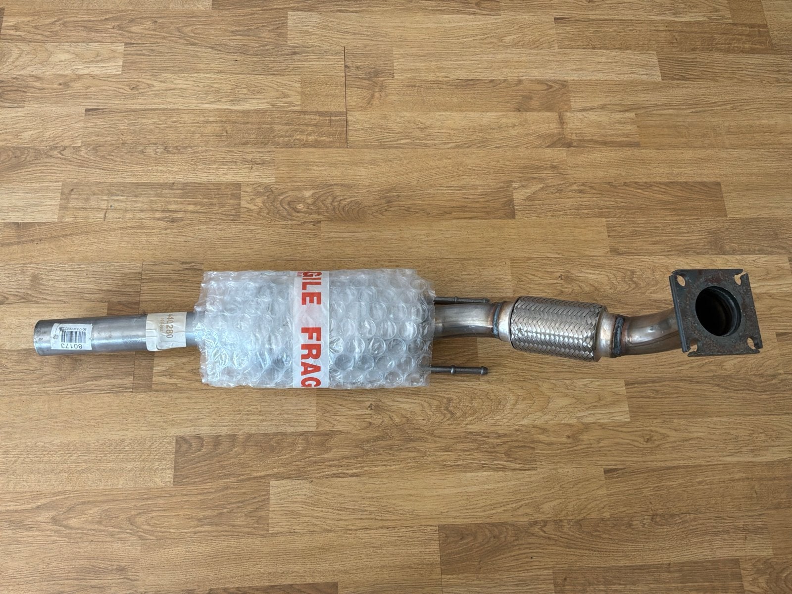 Nieuwe uitlaat met roetfilter flexibel deel voor auto, Auto-onderdelen, Ophalen, Nieuw, Universele onderdelen