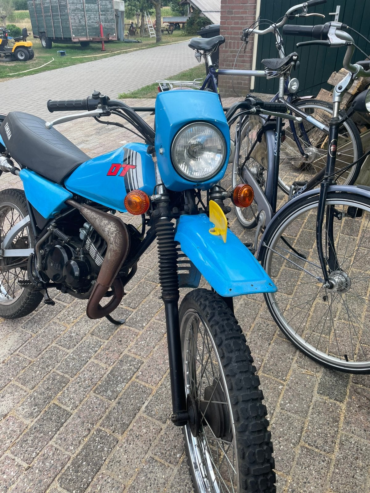 Yamaha DT 50 mx, Fietsen en Brommers, Brommers | Oldtimers, Ophalen, Maximaal 45 km/u, 65 cc, Yamaha