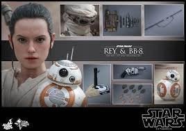 Hot Toys Star Wars Rey & BB-8 1/6 Schaal Figuur Set, Ophalen of Verzenden