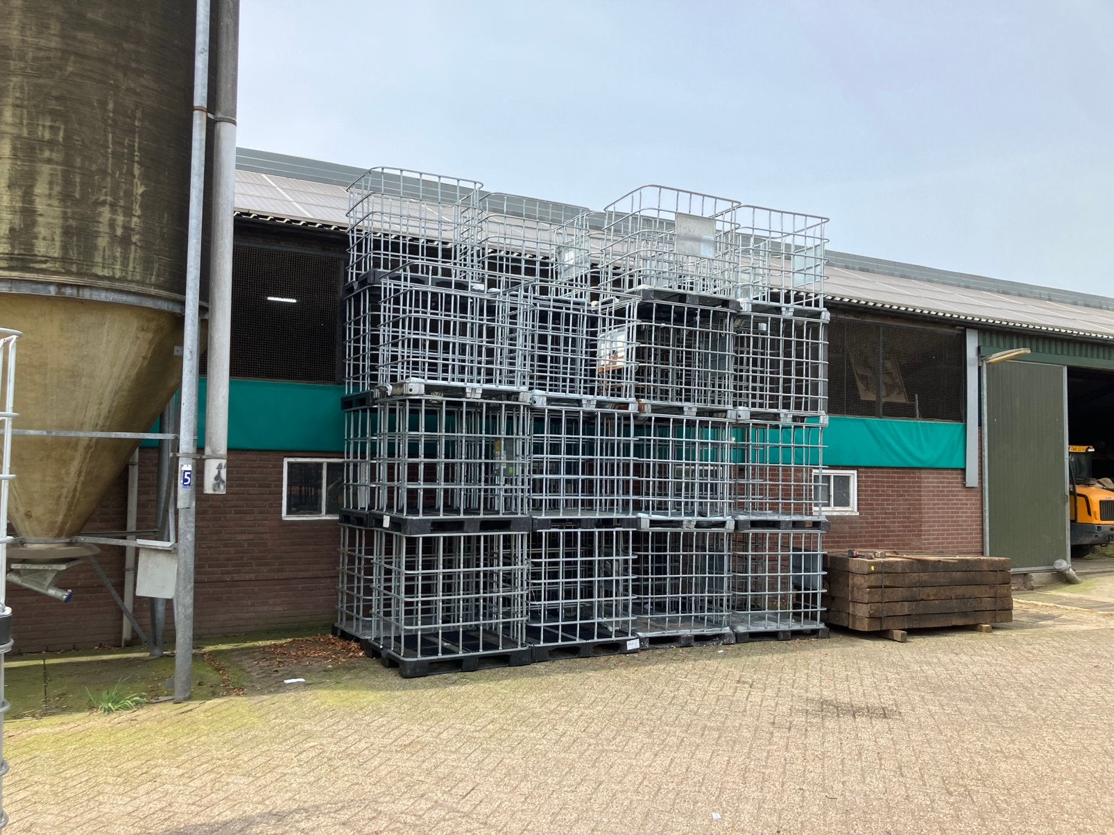 Ibc kratten/ ibc kooien, 100 cm of meer, 60 cm of meer, Ophalen of Verzenden, Zo goed als nieuw