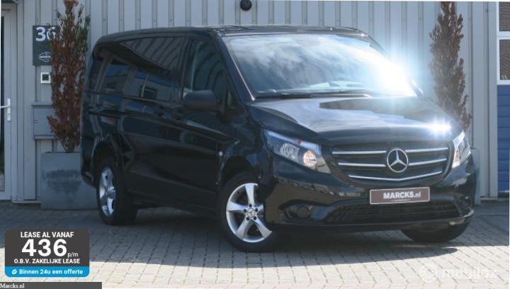 Mercedes Vito Bestel 114 AUTOMAAT*DUBBELE CABINE*MARGE*EURO6, Auto's, Bestelauto's, Automaat, Gebruikt, 4 cilinders, Met garantie (alle)