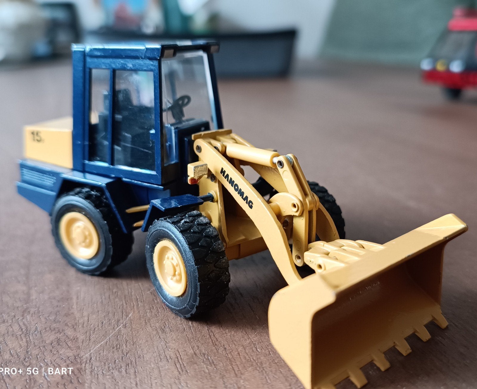 HANOMAG F15 SHOVEL CONRAD, Ophalen of Verzenden, Zo goed als nieuw, Hijskraan, Tractor of Landbouw, Conrad