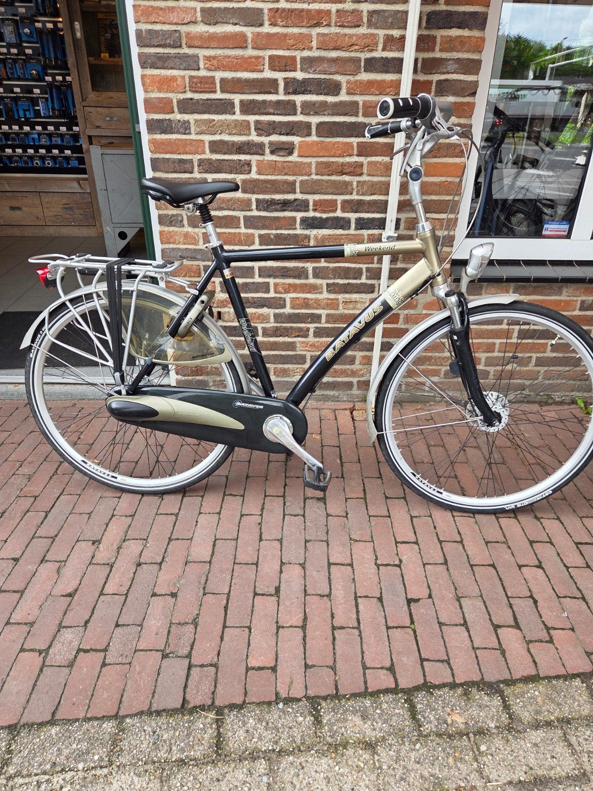 Batavus weekend heren 57, Fietsen en Brommers, Fietsen | Heren | Herenfietsen, Ophalen, Gebruikt, Versnellingen, Batavus