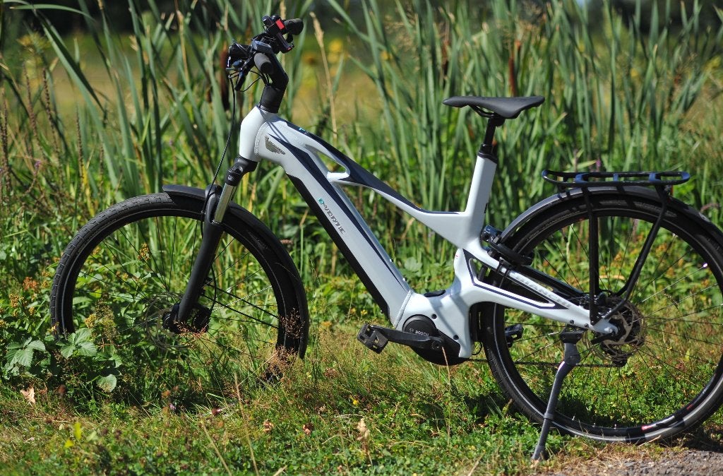 Bianchi E-Omnia T-Type luxe electrische dames stadsfiets, Fietsen en Brommers, Zo goed als nieuw, 47 tot 51 cm, 50 km per accu of meer