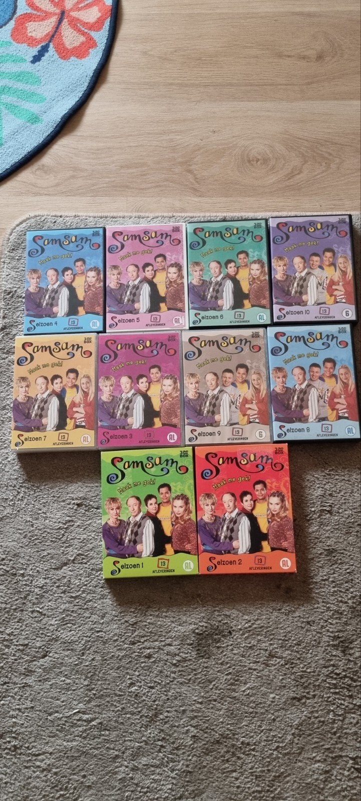 SAM SAM COMPLETE SERIE, Cd's en Dvd's, Alle leeftijden, Ophalen of Verzenden, Gebruikt, Komedie