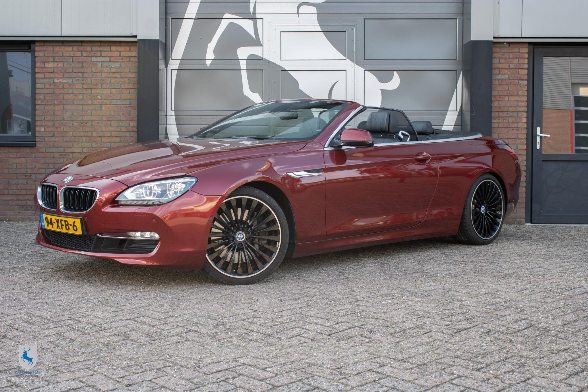 BMW 6-serie Cabrio 650xi High Executive Vermilion Rood / 20', Auto's, BMW, Automaat, Euro 5, Gebruikt, Cabriolet