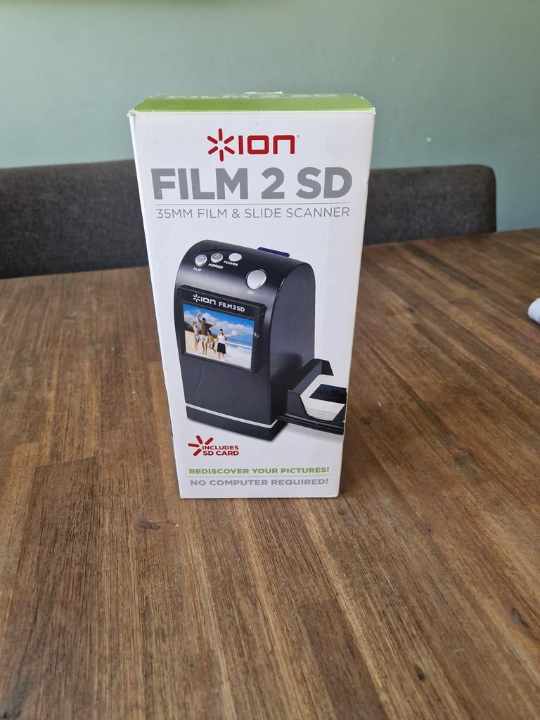 ION Film 2 SD 35MM Film & Slide Scanner, Computers en Software, Ophalen of Verzenden
