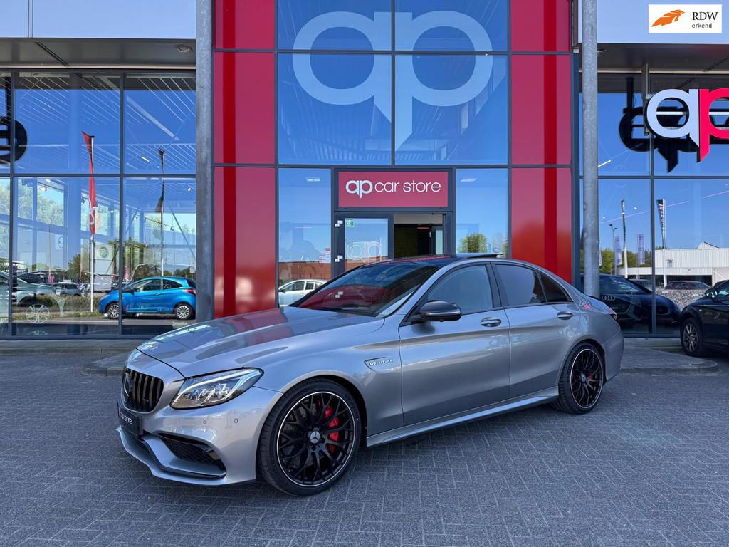Mercedes-Benz C-klasse AMG 63 Premium Panorama | Memory | Bu, Automaat, Achterwielaandrijving, Gebruikt, Lichtsensor