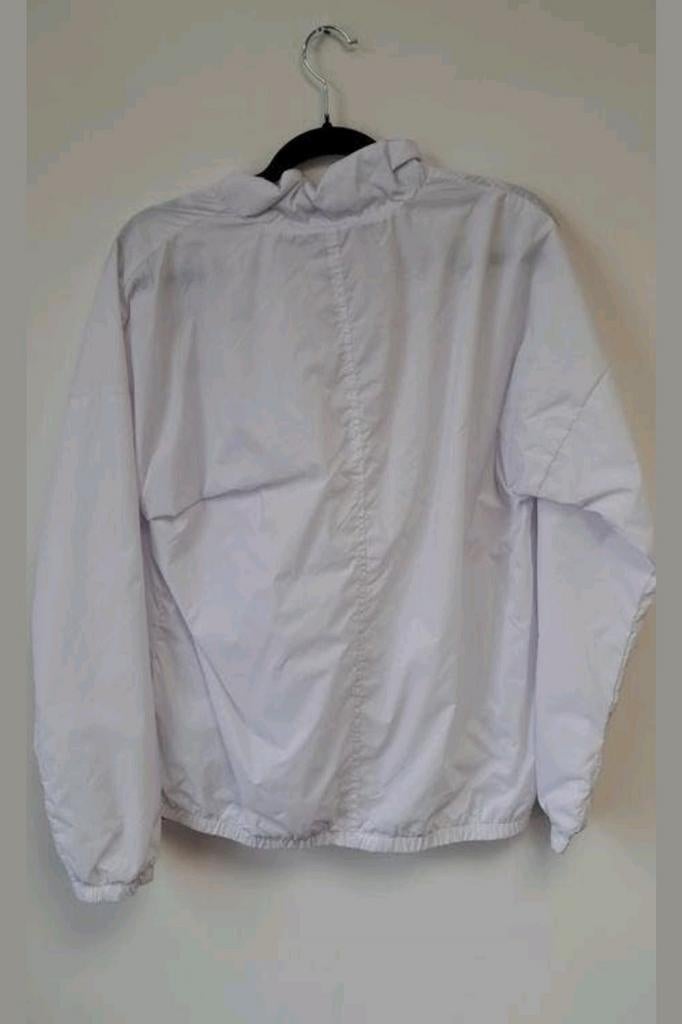 MyMo Witte Windjack Maat L - Nieuw met leuke print, -, Wit, -, Maat 42/44 (L)