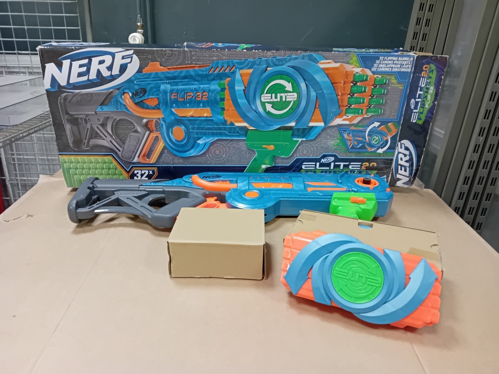 Nerf Elite 2.0 Flipshots Flip-32 Blaster - Nieuw, Jongen of Meisje, Nieuw, Ophalen of Verzenden, Hasbro European Services, 4 The Square, Stockley Park, Uxbridge, Middlesex, UB11 1ET, UK
