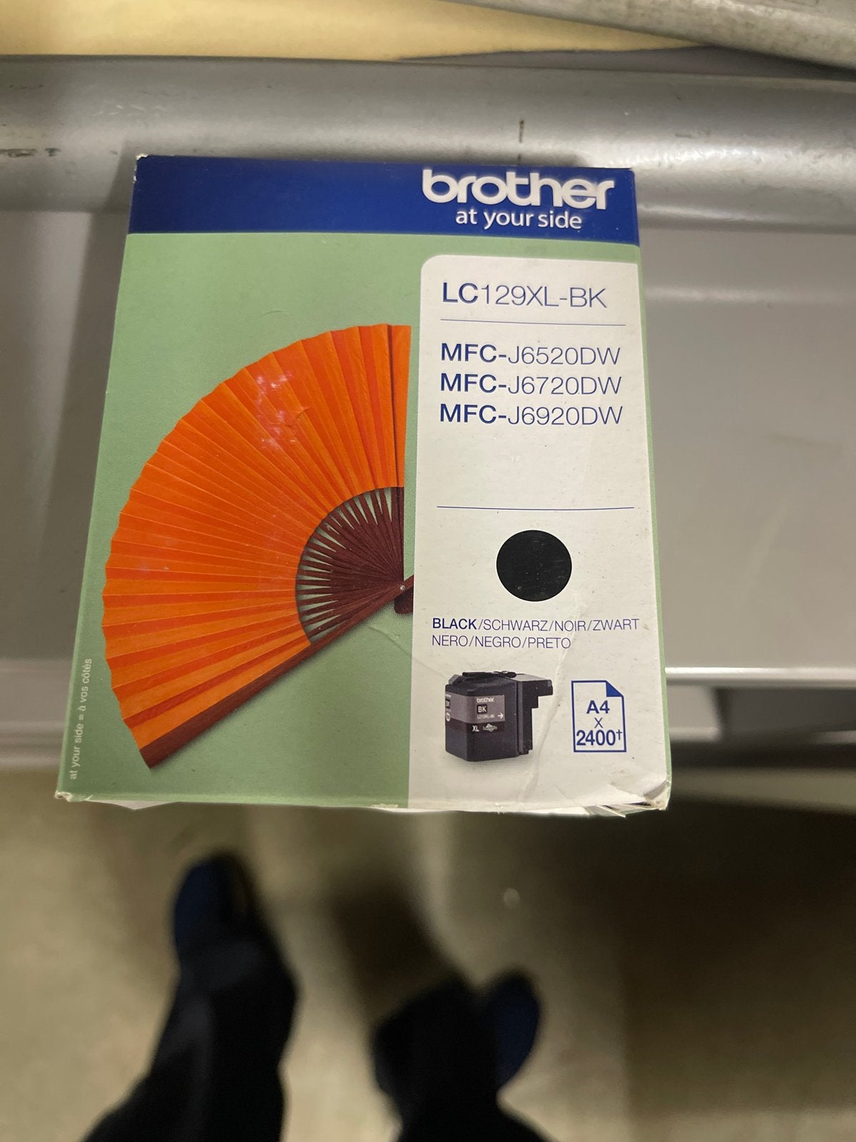 Brother LC129XL-BK Inktcartridge Zwart, Ophalen, Nieuw, Cartridge