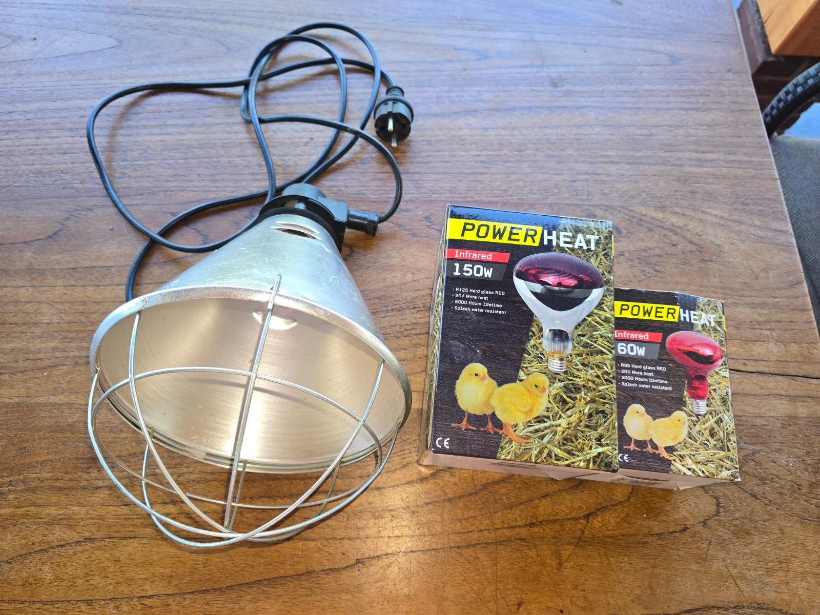 Warmtelamp met lampen, Ophalen of Verzenden, Zo goed als nieuw