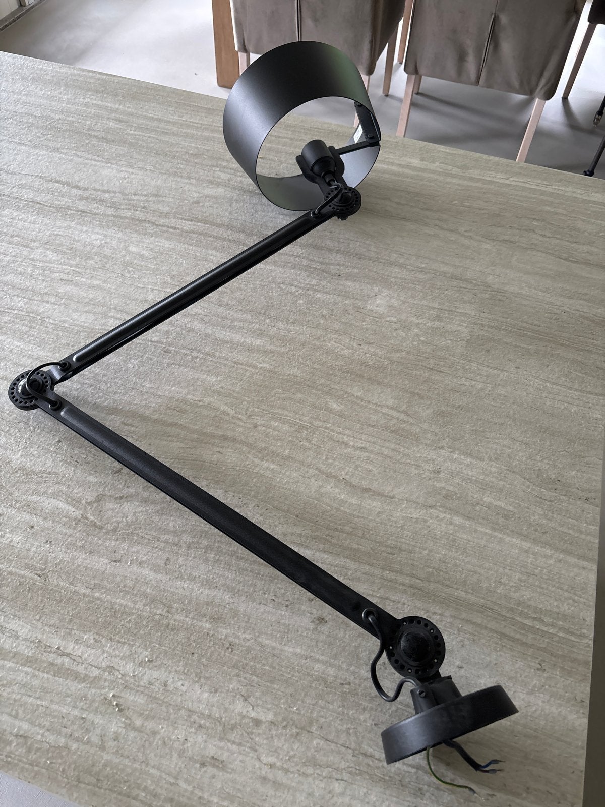 Tonone Bolt 2 arm upperfit install plafondlamp, Ophalen, Zo goed als nieuw, Metaal