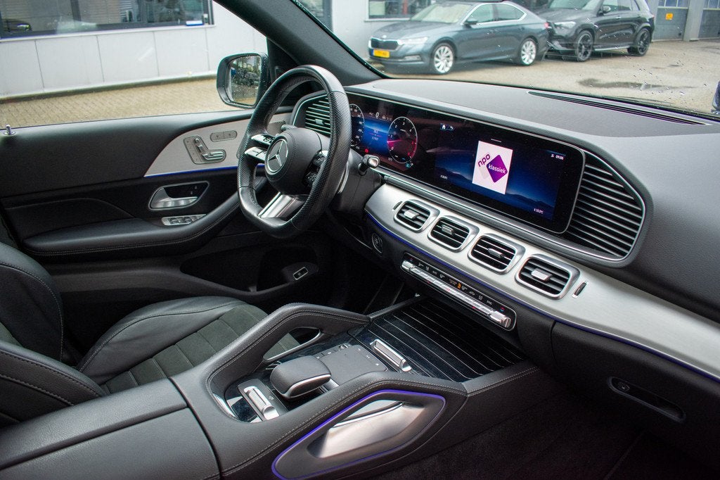 Mercedes-Benz GLE 450 d 4MATIC AMG Line Grijs kenteken AMG-A, Auto's, Mercedes-Benz, Automaat, Gebruikt, Huisgarantie, 368 pk