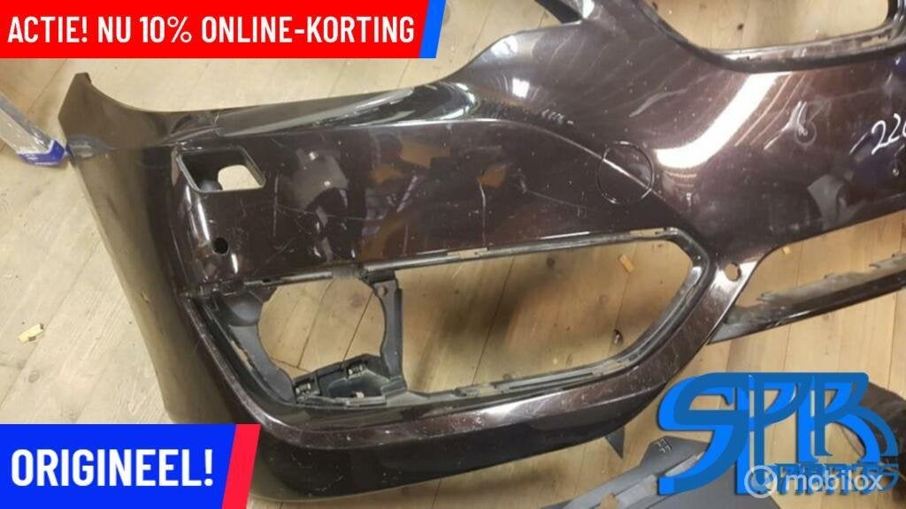 BMW F22 2-Serie Voorbumper Voor Bumper PDC SRA Coupe Cabrio, Gebruikt, Voor, Ophalen of Verzenden