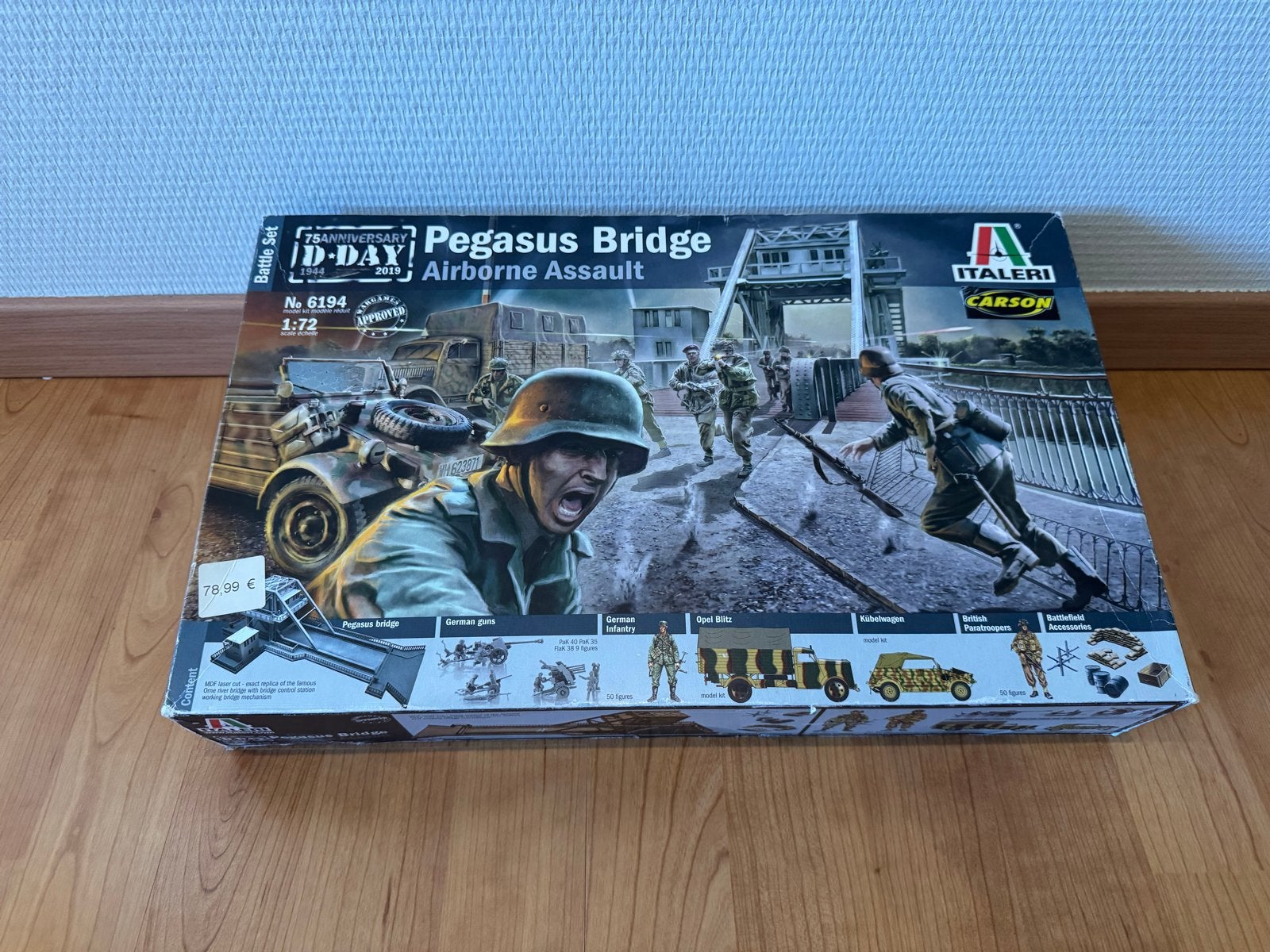 Italeri D-Day Pegasus Bridge Airborne Assault 1:72 Modelbouw, Ophalen of Verzenden, Nieuw, 1:50 of kleiner, Diorama