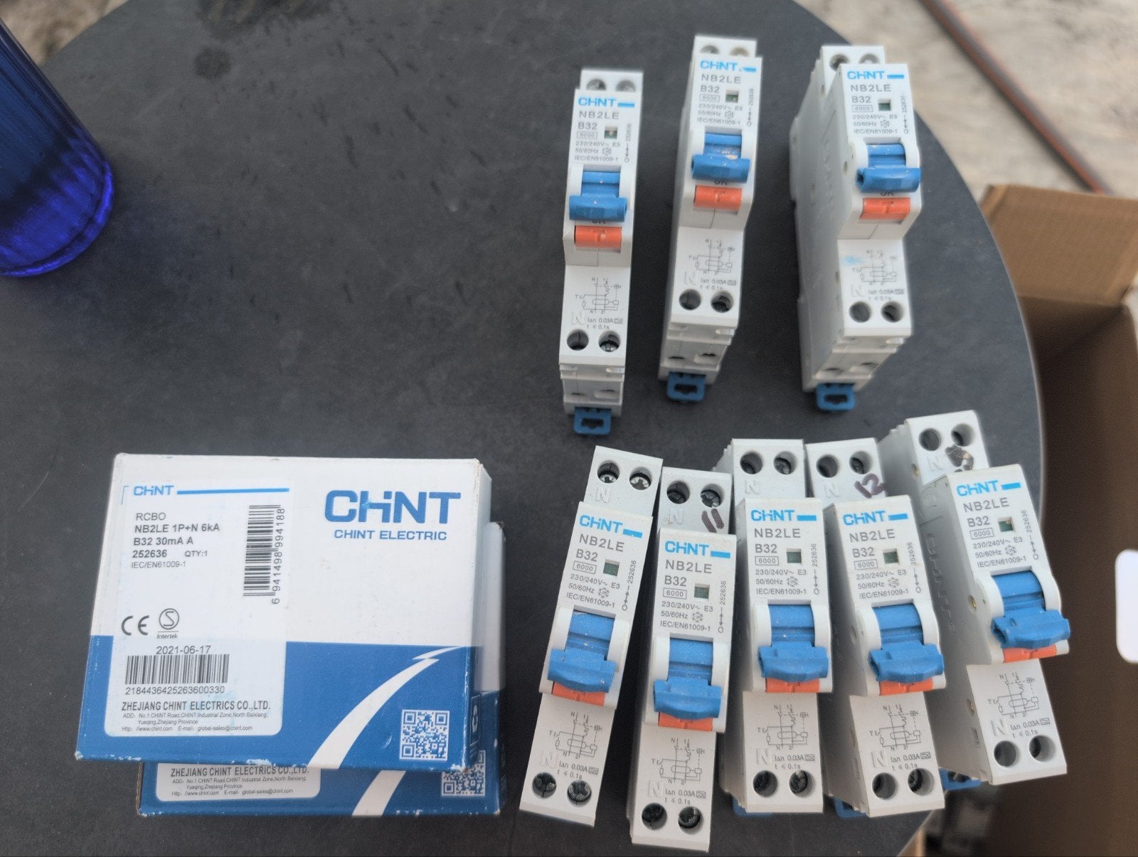 CHNT NB2LE B32 30mA Aardlekautomaten 20 stuks, Doe-het-zelf en Verbouw, Elektra en Kabels, Ophalen of Verzenden, Nieuw, Overige typen