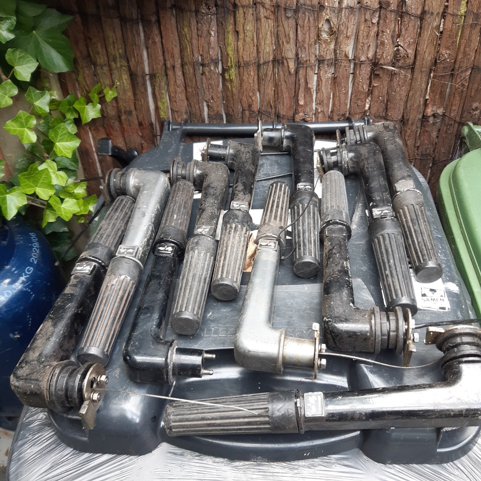 Gashendels Mercury 4 of 5 PK tweetakt buitenboordmotor, Ophalen of Verzenden, Gebruikt, Motor en Techniek